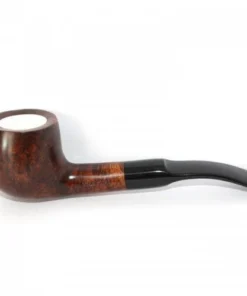 Pfeife mit Meerschaum-Einsatz braun 10