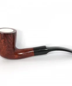 Pfeife mit Meerschaum-Einsatz braun 11
