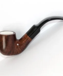 Pfeife mit Meerschaum-Einsatz braun 9
