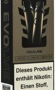 Pod Salt Evolve Cola Lime Prefilled Einweg Pod 2x2ml 20mg