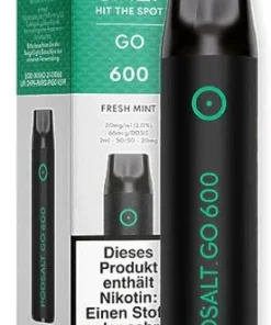 Pod Salt Go 600 Einweg E-Shisha Fresh-Mint-Aroma 20mg