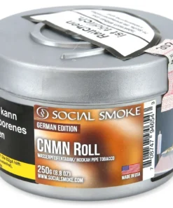 Social Smoke Cnmn Roll ChillShisha Tabak 250g