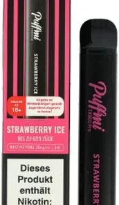 Puffmi TX600 Pro Strawberry Ice Einweg E-Shisha 20mg