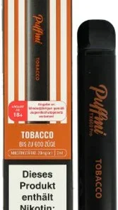 Puffmi TX600 Pro Tabacco Einweg E-Shisha 20mg