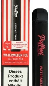 Puffmi TX600 Pro Watermelon Ice Einweg E-Shisha 20mg