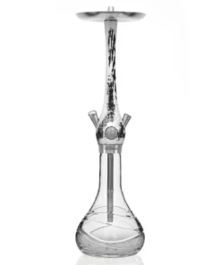 Wookah White-Black Waves Shisha