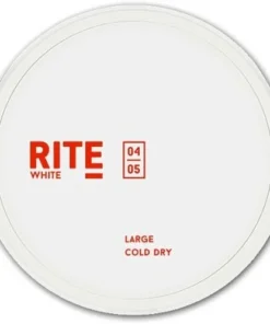 RITE Cold Dry White Large Chewing Bags Kautabak