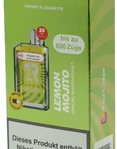 Race One Einweg E-Zigarette Lemon Mojito 20mg