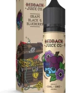 Redback Juice Grape Black & Blueberry Longfill-Aroma 15ml 0mg