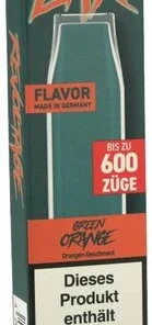 Revoltage Bar 600 Einweg E-Zigarette Green Orange 20mg
