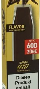Revoltage Bar 600 Einweg E-Zigarette Tobacco Gold 20mg