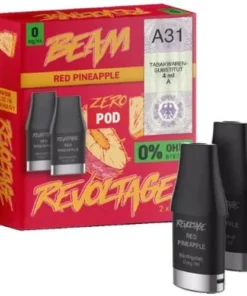 Revoltage Beam Zero Pod Red Pineapple 0mg