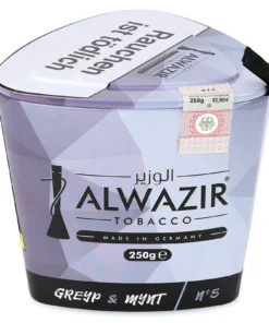 Alwazir No. 5 Greyp & Mynt Shisha Tabak 250g