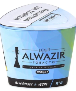 Alwazir No. 6 Blubarry & Mynt Shisha Tabak 250g