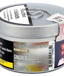 Social Smoke Gngr T Shisha Tabak 100g