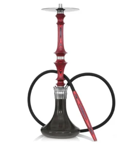 Hardwood Hookah Supreme Black Red Black Shisha