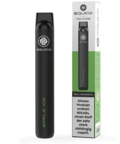 SQUIDZ 700 Einweg E-Shisha E-Zigarette Apple Ice 20 mg Nikotin