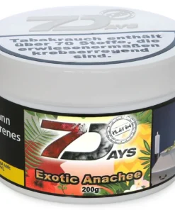 7Days Platin Exotic Anachee Shisha Tabak 200g