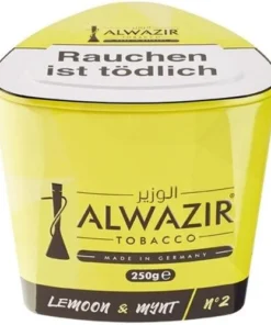 Shisha Tabak Al Wazir Lemon & Mynt No2 – 250g Dose