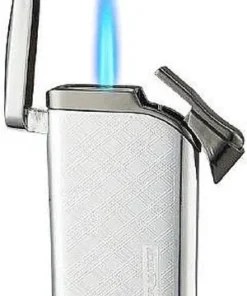 Silver Match Jetflame Silber Anthrazit Superslim Feuerzeug