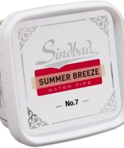 Sindbad Shisha Tabak Summer Breeze No 7 Erdbeere 200g Dose