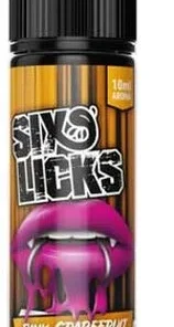 Six Licks Aroma Pink Grapefruit & Orange 10ml
