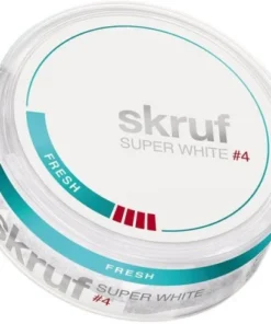 Skruf Super White #4 Fresh Slim Nicopods