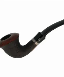 Stanwell Pfeife Revival Sand 162/9 schwarz Sand