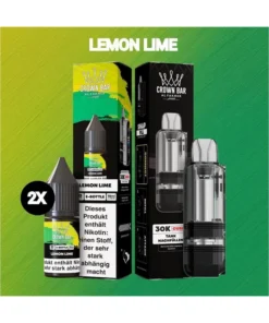 Al Fakher 30K Cubic | Lemon Lime | 2x Liquid & Pod-Tank