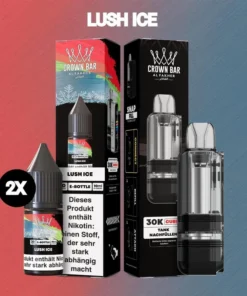 Al Fakher 30K Cubic | Lush Ice | 2x Liquid & Pod-Tank
