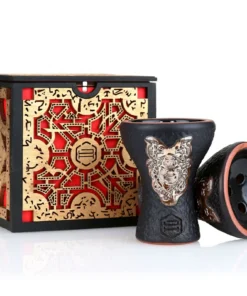 Japona Hookah Samurai Bowl Gold Exclusive Box