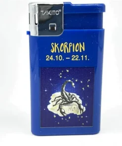 Takito Elektrofeuerzeug Serie Sternzeichen Motiv Skorpion