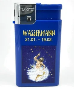 Takito Elektrofeuerzeug Serie Sternzeichen Motiv Wassermann