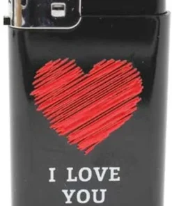 Takito Elektronikfeuerzeug I love you Motiv