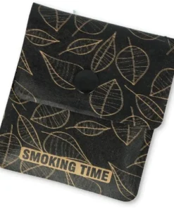 Taschenascher aus Recyclingmaterial mit Folie schwarz