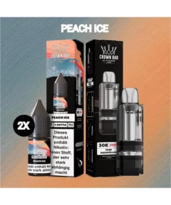 Al Fakher 30K Cubic | Peach Ice | 2x Liquid & Pod-Tank