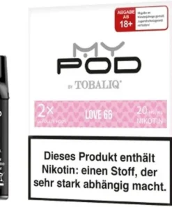 TobaliQ MyPOD Love 66 2x2ml Pods 20mg/ml