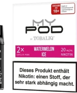 TobaliQ MyPOD Watermelon Ice 2x2ml Pods 20mg/ml