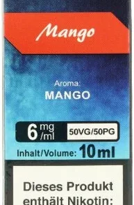 Tobaliq E-Liquid Mango 10ml 6mg