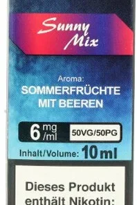 Tobaliq E-Liquid Sunny Mix 10ml 6mg