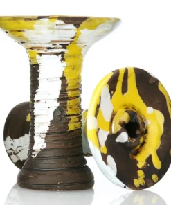 Vintage Alien Flat Shisha Phunnel Yellow