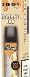 Toovap Einweg E-Shisha Banane Ice 20mg max. 600 Züge