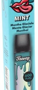 Toovap Einweg E-Shisha Mint max. 600 Züge ohne Nikotin