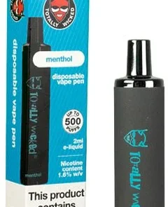 Totally Wicked Menthol Einweg Vape Pen 16 mg/ml Nikotin
