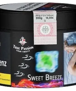 True Passion Sweet Breeze 200g Dose Wasserpfeifentabak