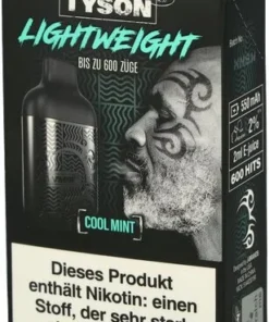 Tyson 2.0 Lightweight Cool Mint 20mg Einweg E-Zigarette