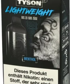 Tyson 2.0 Lightweight Menthol 20mg Einweg E-Zigarette