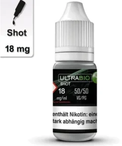ULTRABIO Nikotin Shot 18mg 50/50