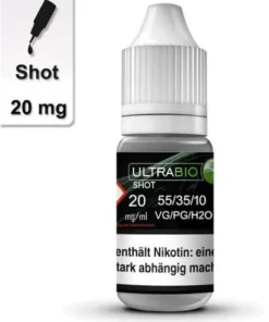 ULTRABIO Nikotin Shot 20mg 55/35/10