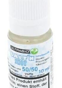 ULTRABIO Nikotinsalz Shot 50/50 20mg